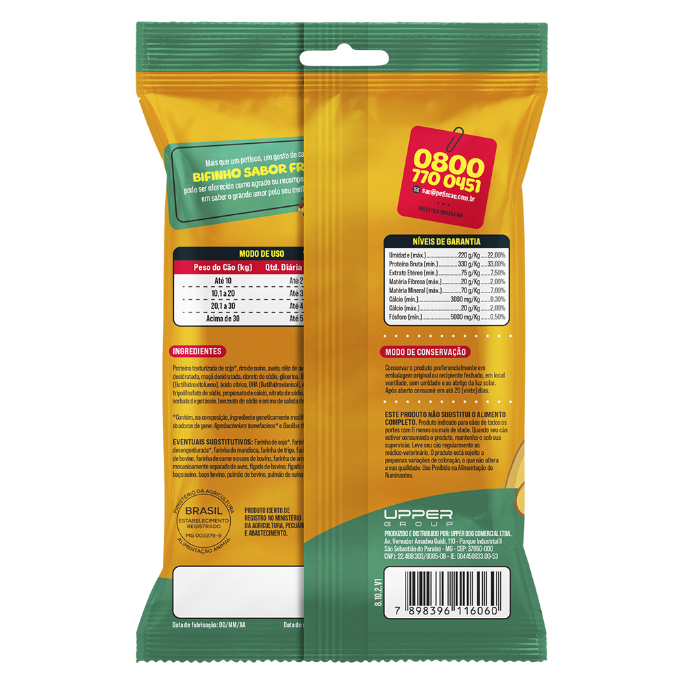 BIFINHO TABLETE SABOR FRUTAS