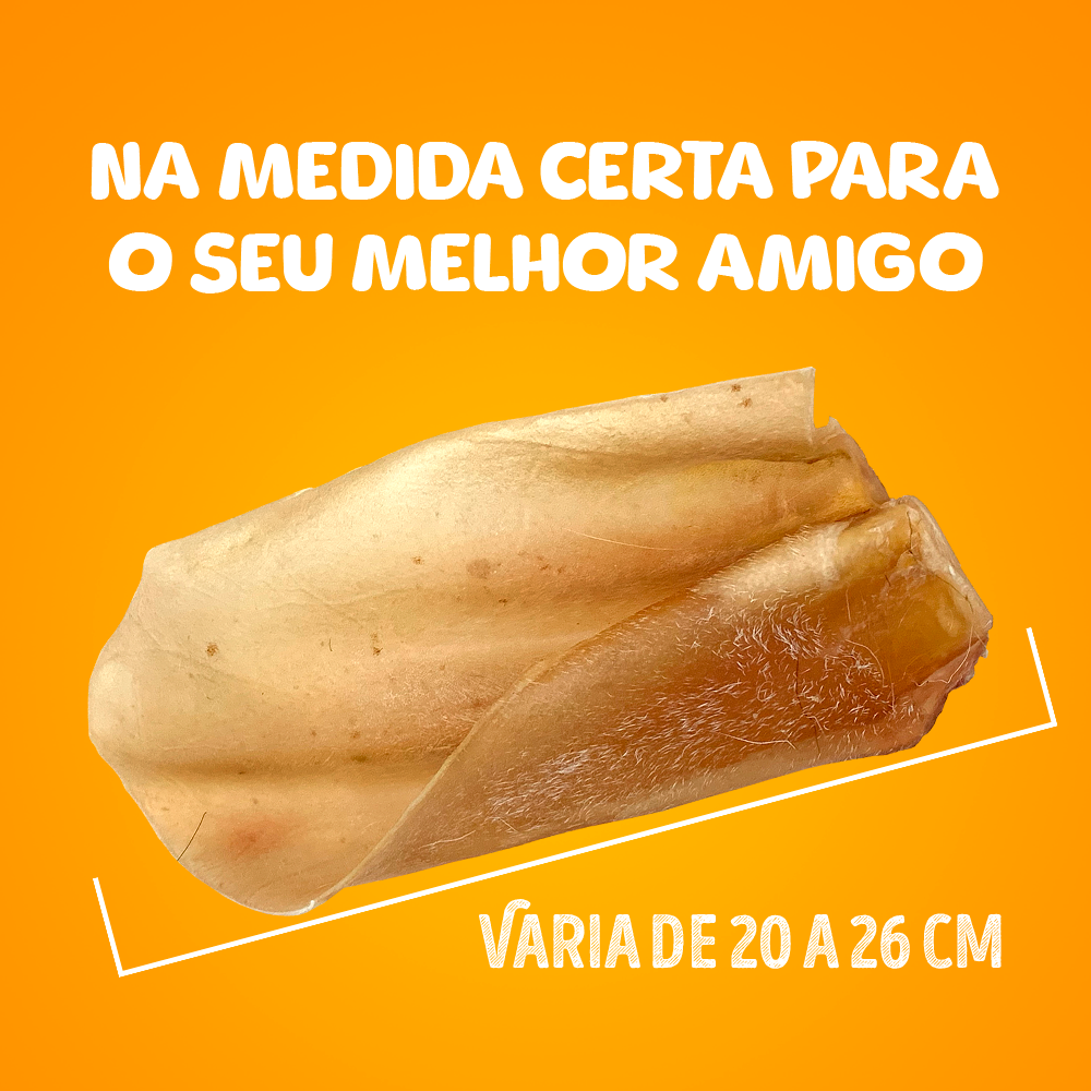 ORELHA BOVINA NATURAL
