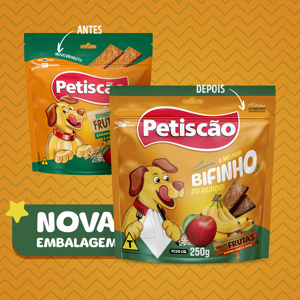 BIFINHO TABLETE SABOR FRUTAS