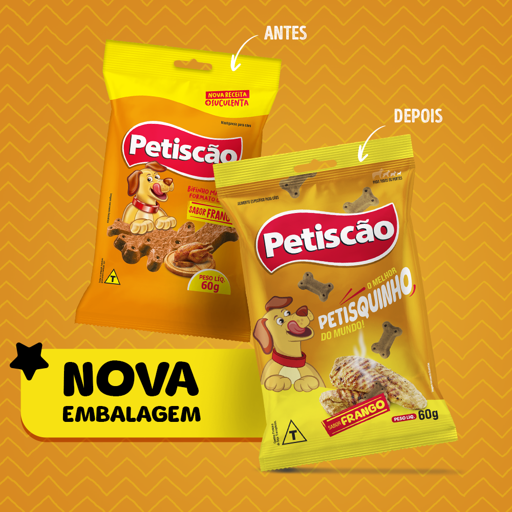 BIFINHO PETISQUINHO SABOR FRANGO