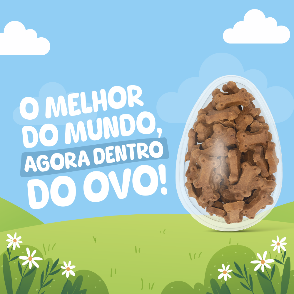 BIFINHO PETISQUINHO DE PÁSCOA SABOR CARNE