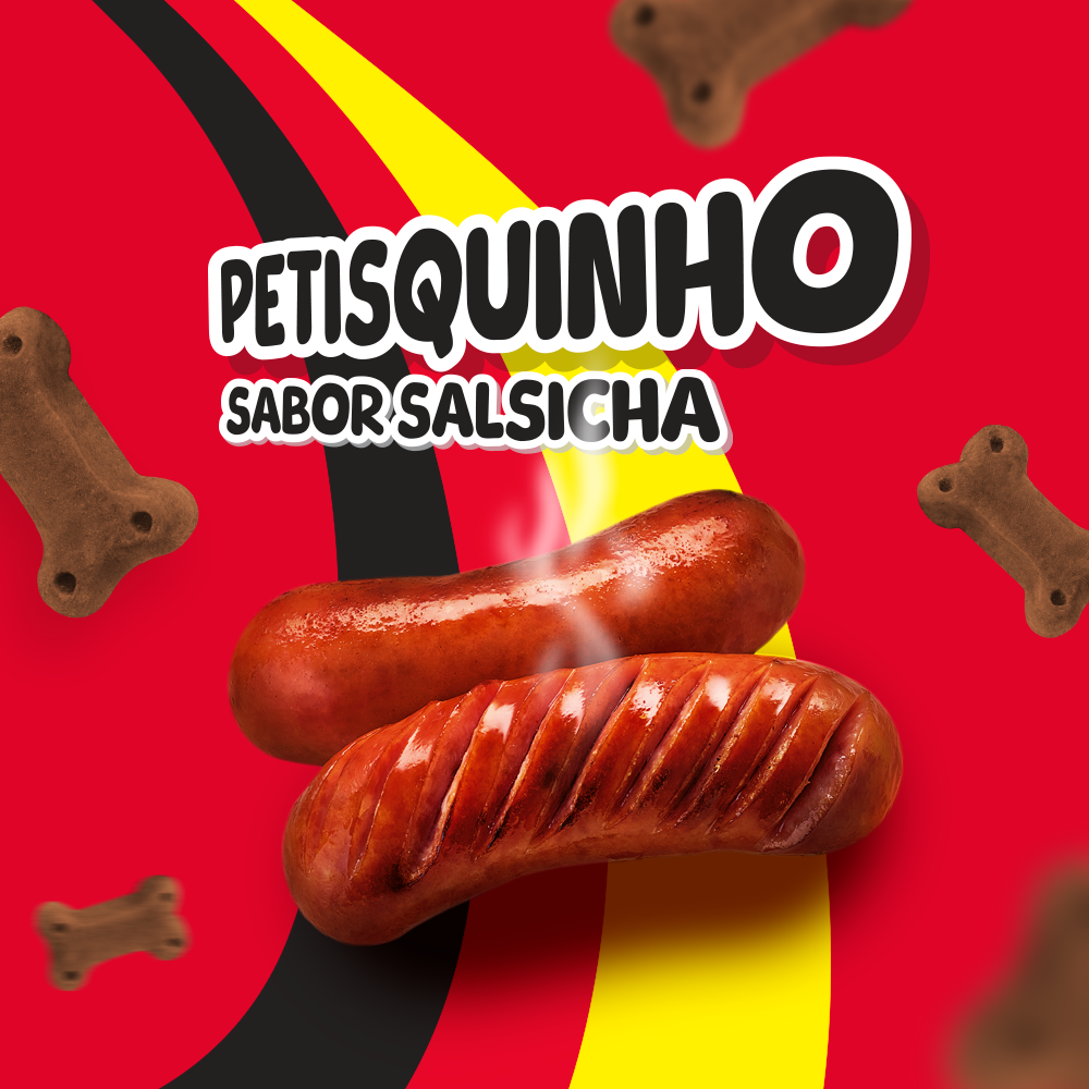 PETISQUINHO SABOR SALSICHA