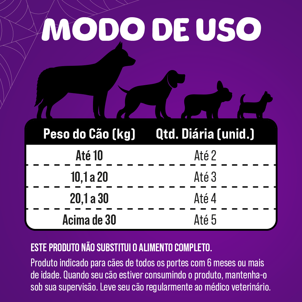 BIFINHO TABLETE DE HALLOWEEN SABOR CARNE