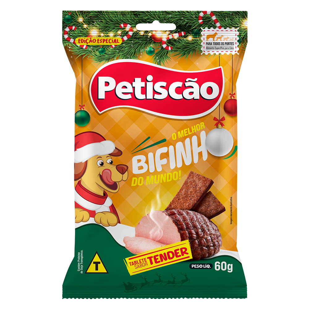 BIFINHO TABLETE DE NATAL SABOR TENDER