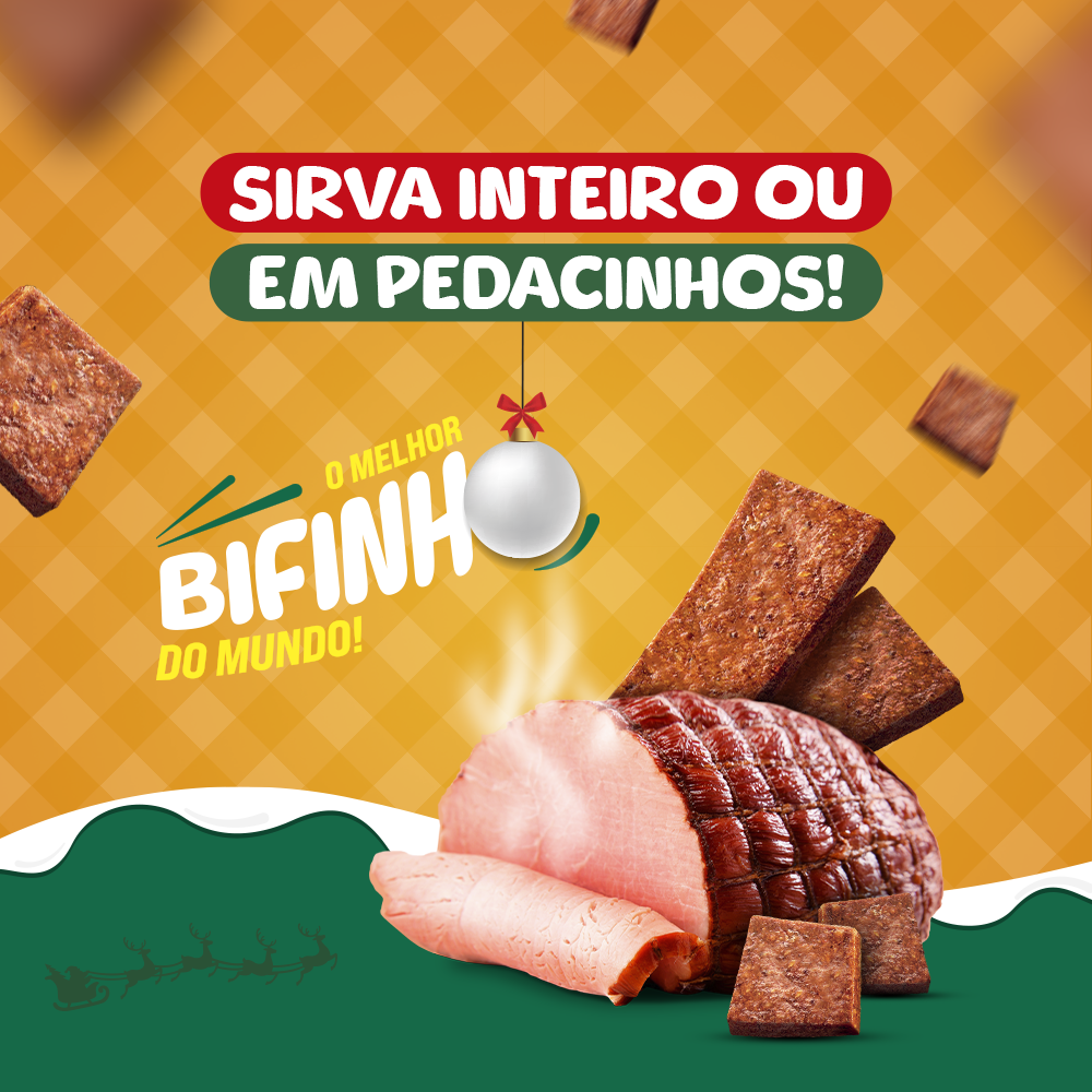 BIFINHO TABLETE DE NATAL SABOR TENDER