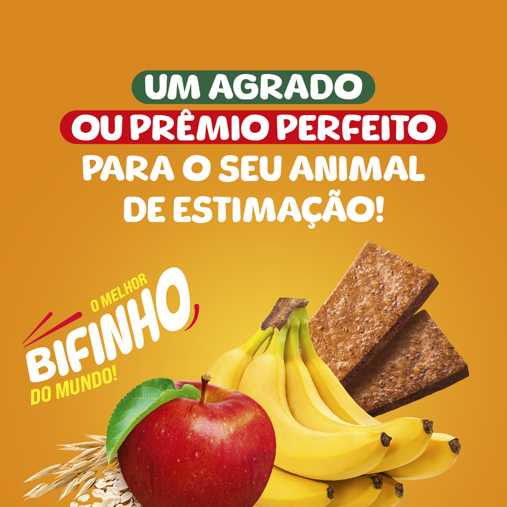 BIFINHO TABLETE SABOR FRUTAS