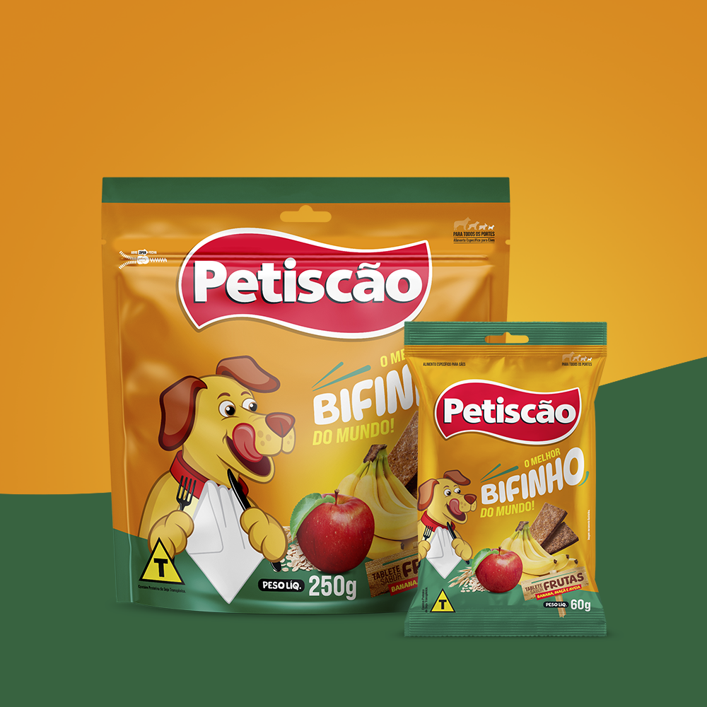 BIFINHO TABLETE SABOR FRUTAS