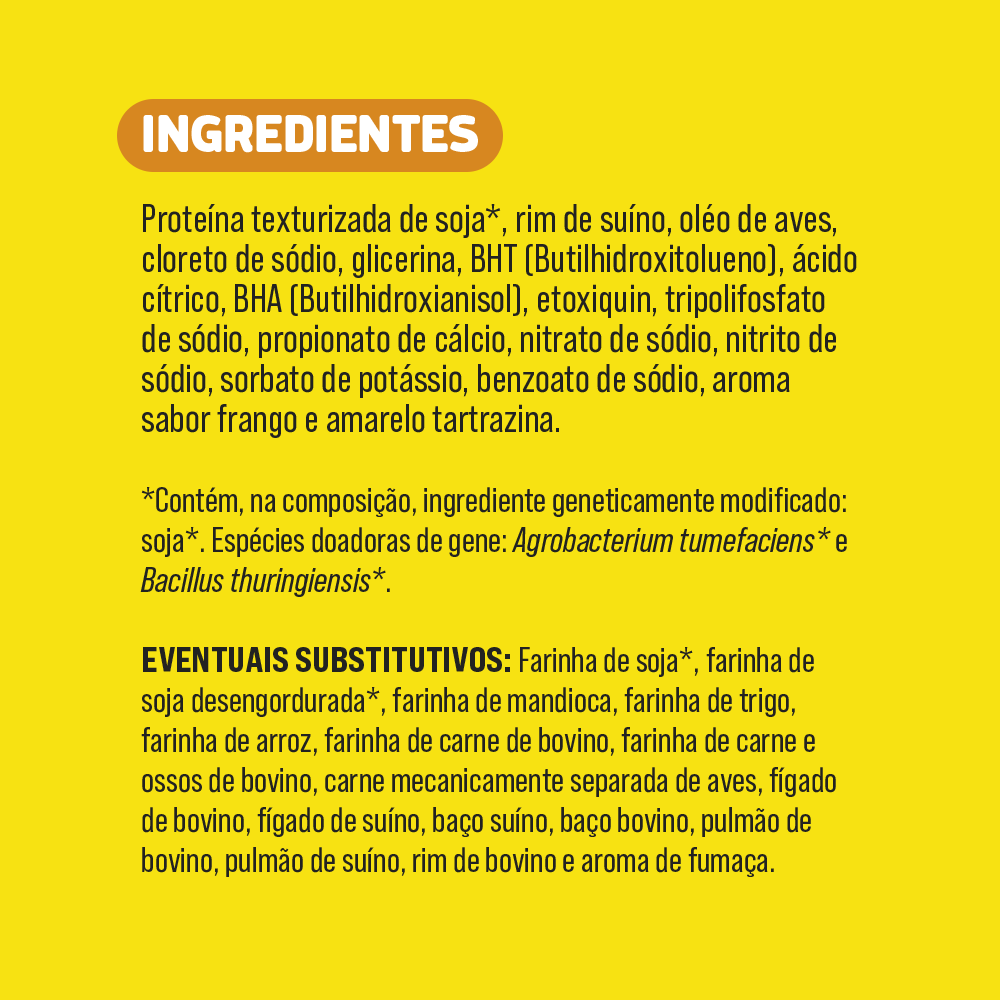 BIFINHO TABLETE SABOR FRANGO