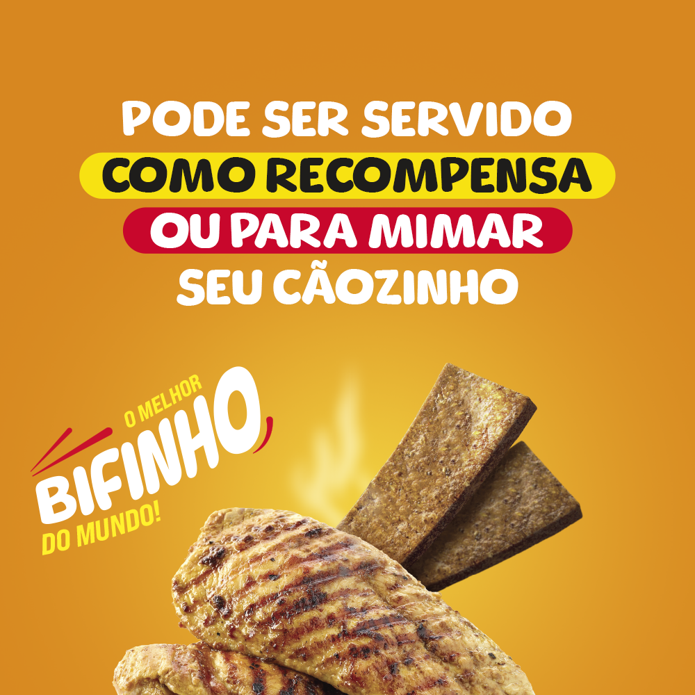BIFINHO TABLETE SABOR FRANGO