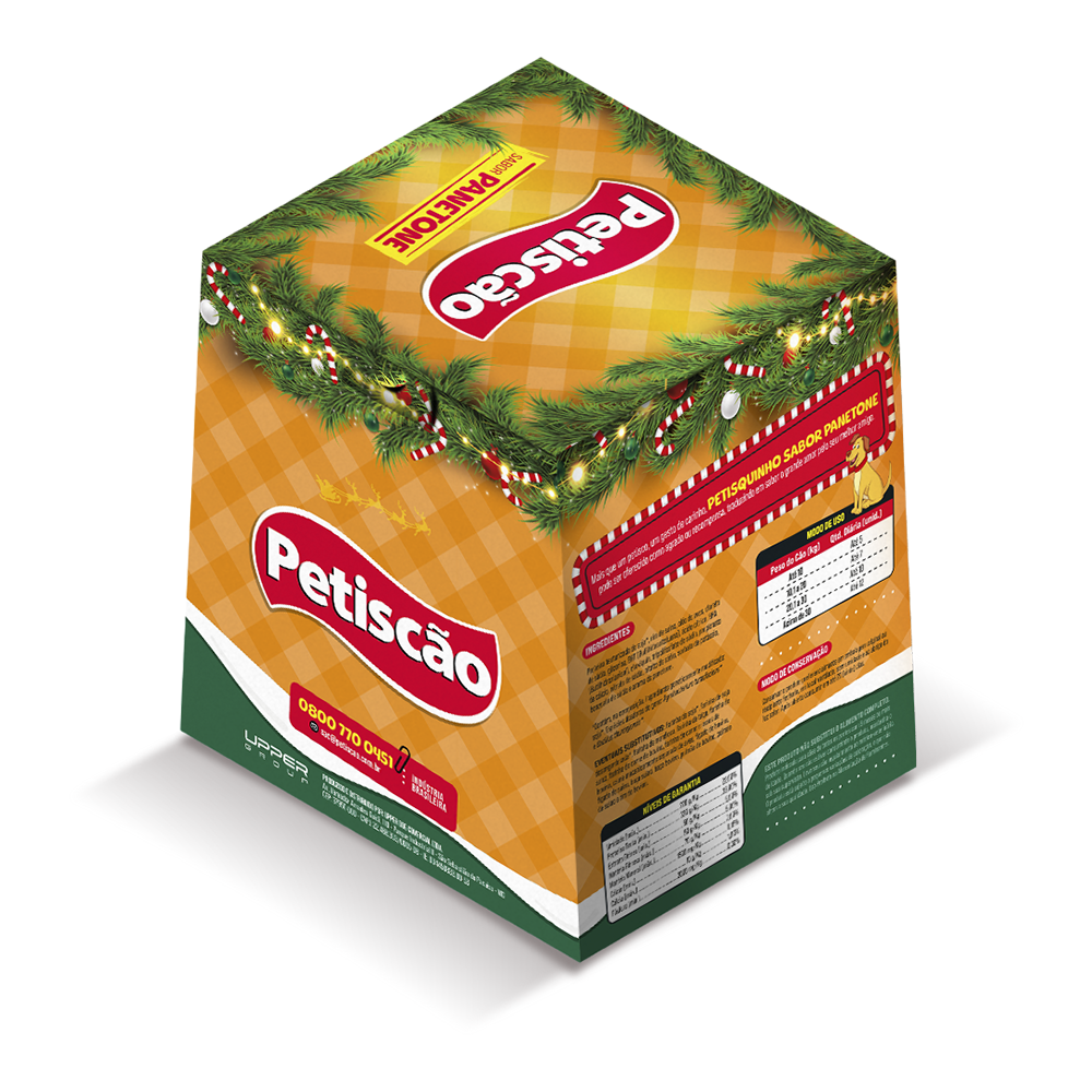 BIFINHO PETISQUINHO DE NATAL SABOR PANETONE