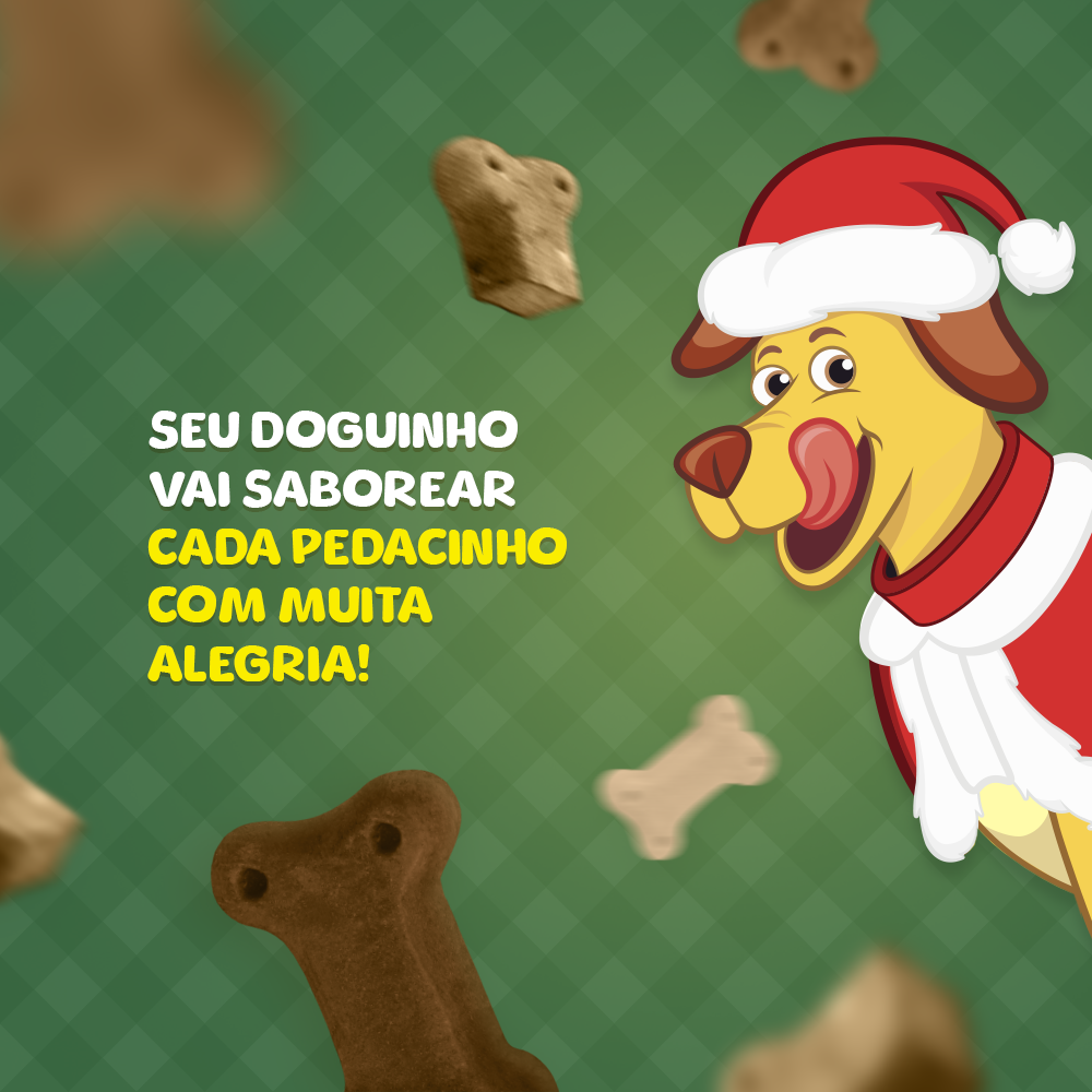 BIFINHO PETISQUINHO DE NATAL SABOR PANETONE