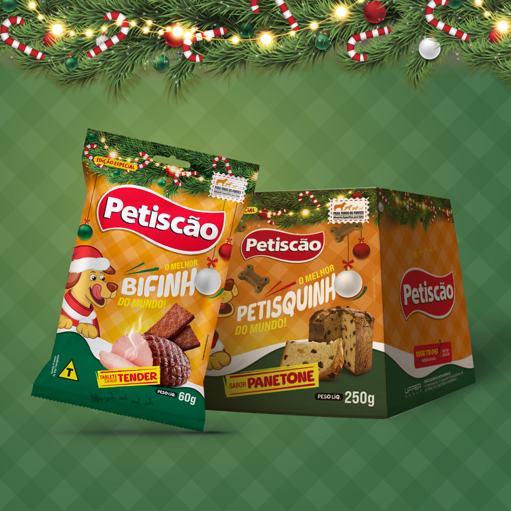 BIFINHO PETISQUINHO DE NATAL SABOR PANETONE