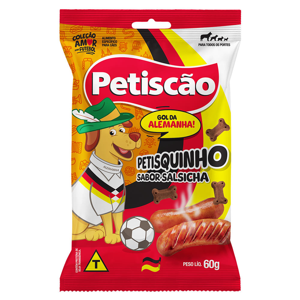 PETISQUINHO SABOR SALSICHA