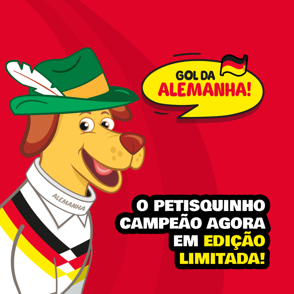 PETISQUINHO SABOR SALSICHA