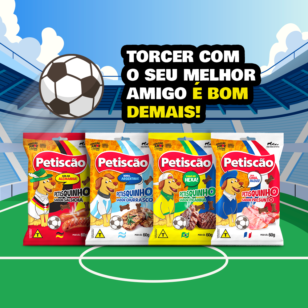 PETISQUINHO SABOR SALSICHA