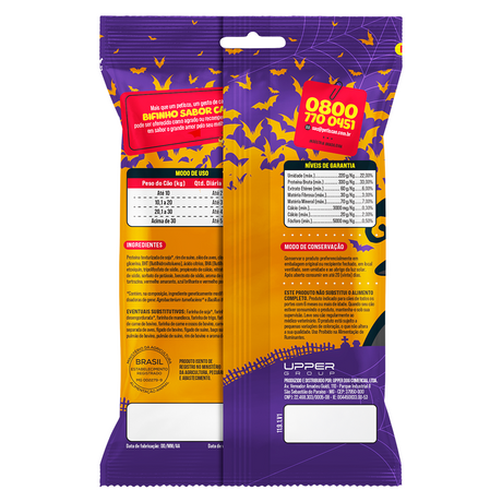 BIFINHO TABLETE DE HALLOWEEN SABOR CARNE
