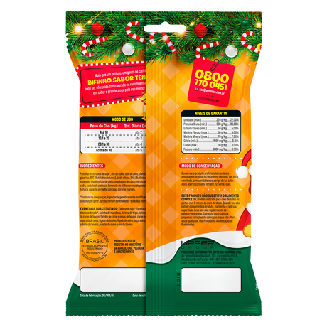 BIFINHO TABLETE DE NATAL SABOR TENDER