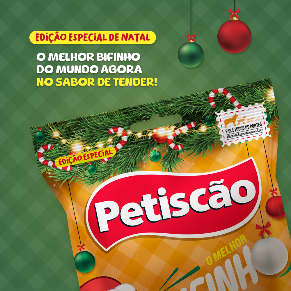 BIFINHO TABLETE DE NATAL SABOR TENDER